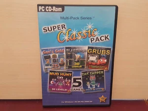 Gens Gold,Blasturon,Grubs,Mud Hunt,Zap Zapper - PC CD Rom Game - NEW (J39) - Picture 1 of 2