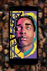 Wiz Khalifa, Wallpaper, Purple And Yellow Poster 24X36 Inch