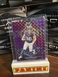 2024 Panini Mosaic - Purple Mosaic Prizm #89 Dalton Schultz /49 - Picture 1 of 2