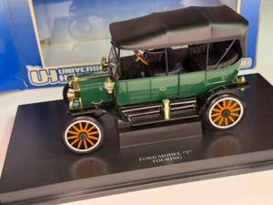 1913 Ford Model T Touring Diecast Car 1:18 Scale by Universal Hobbies NIB - Foto 1 di 8