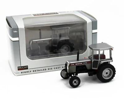 2022 SpecCast 1:64 WFE WHITE Model 2-110 Red Stripe Tractor with CAB *NIB* - Image 1 of 4
