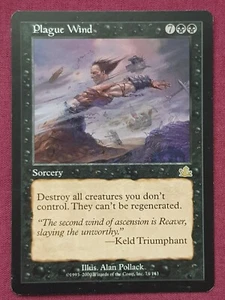 Magic The Gathering PROPHECY PLAGUE WIND black card MTG - Picture 1 of 2