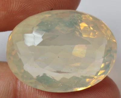 AAA+ Large Ethiopia Wela Opal 47.15 Ct. Oval Cut Loose Gemstone Gift for Women - Image 1 of 4