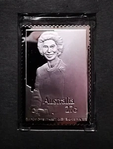 ASSOCIATION RECEVEURS DE LA POSTE - Timbre en ARGENT - AUSTRALIE 27c 1982 - Imagen 1 de 3
