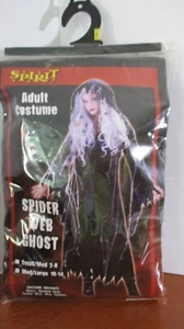 ESPÍRITU ~ FANTASMA TELA DE ARAÑA Disfraz de Halloween ~ Mujer Mediano / Grande 10-14 ~ LN - Imagen 1 de 6