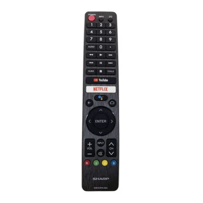 New Original GB346WJSA Voice Remote Control For SHARP Smart TV YouTube Netflix - Image 1 of 4