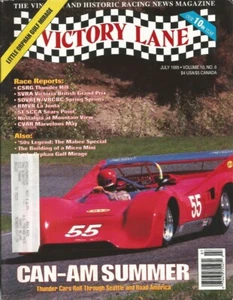 VICTORY LANE 1995 JULY - THE VINTAGE & HISTORIC RACING NEWS MAGAZINE - Imagen 1 de 1