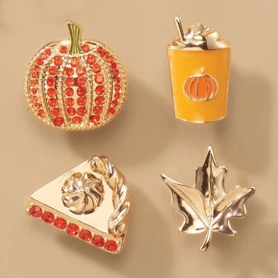 Набор из 4 булавок Avon Pumpkin Spice - Изображение 1 из 4