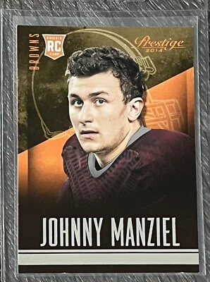 2014 Panini Prestige #253 JOHNNY MANZIEL Rookie RC 🏈 Browns 🏈 FREE SHIPPING 🏈 - Image 1 of 2