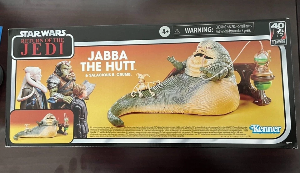 星球大战黑色系列 Jabba the Hutt & Salacious Crumb Return Jedi 周年纪念 — 第 1/4 张图片
