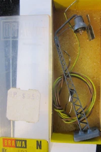 N Scale Boulevard Street Lamp by Brawa (W123) - Picture 1 of 2
