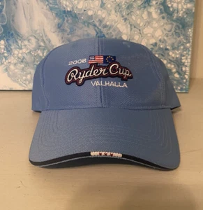 2008 Ryder Cup Valhalla Golf Cap Hat Adjustable PGA Louisville - USA vs Europe - Picture 1 of 6