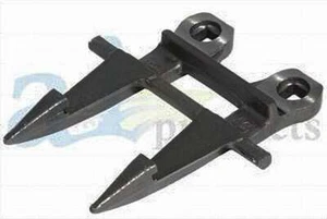 823025C1 BT260 Fits Hesston,Gehl,Case IH Mower Conditioner Double Pronged Guard - Imagen 1 de 1