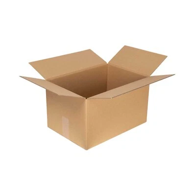 SMILEYPACK Faltkarton Versandkarton einwellig 430 x 300 x 250 mm Karton Schachtel Versand