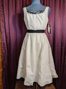 *Jessica Howard weißes Kleid Gr. 6P neu mit Etikett Closet241* - Bild 1 von 5