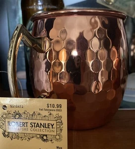 Robert Stanley Copper Hammered Mug Moscow Mule 18 Oz NEW