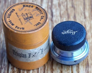 Meyer Gorlitz & New York 17mm 2.8 Trioplan C mount lens | Cine 17 f2.8 17/2.8 - Picture 1 of 10