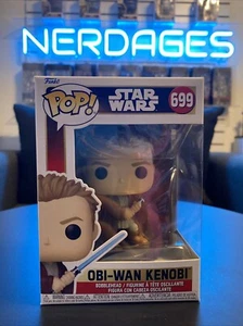 Funko Pop! Vinyl: Star Wars - Obi-Wan Kenobi #699 - Picture 1 of 7