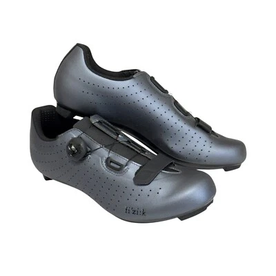 novo Fizik Tempo Overcurve R5 arma metálica preta sapatos de ciclismo de estrada 43 UE 9 3/4 EUA - Imagem 1 de 4