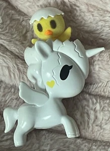 Tokidoki Unicorno Series 9 Pio Pio Chick Flocked 3" Vinyl Figure - Picture 1 of 3