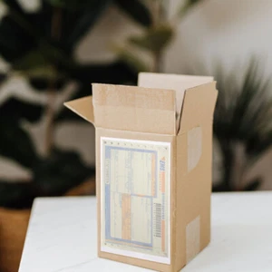 100 Pcs Shipping Label Box Bag Adhesive Clear Bags for Packaging Envelopes - Picture 1 of 10