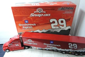 Acción Kevin Harvick. Camión para carros Snap on Goodwrench #29 fundido a presión escala 1:64 2003 - Imagen 1 de 13