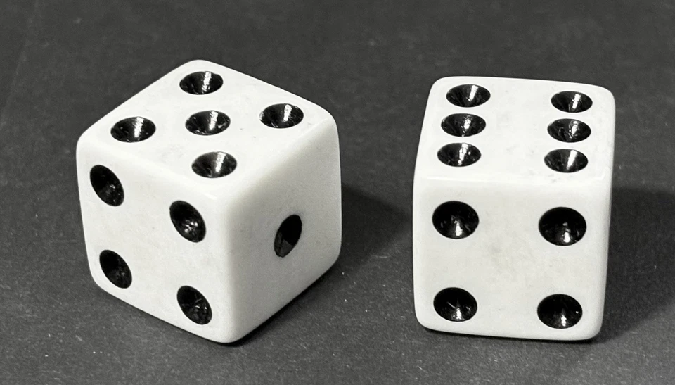 Piezas de repuesto de dados Monopoly Looney Tunes 1999 edición coleccionista Foto 1 de 1