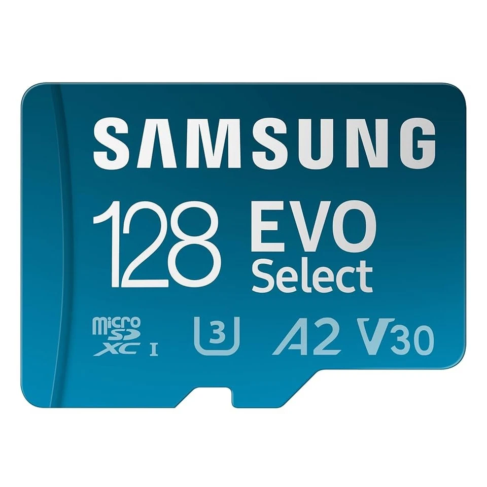 Tarjeta de memoria microSD Samsung EVO Select 128 GB + adaptador Foto 1 de 1