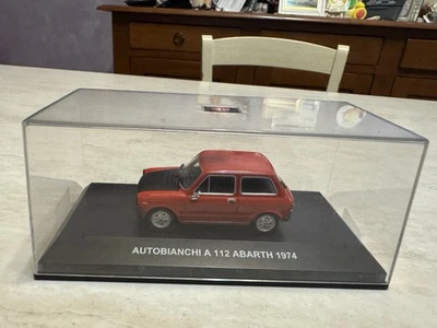 Autobianchi A-112 Red edition Abarth modellismo scala 1:43 in box da collezione - Immagine 1 di 4