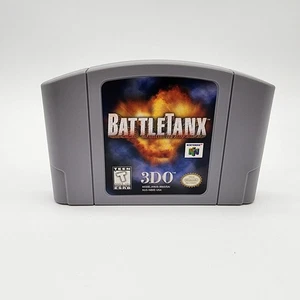 BattleTanx Nintendo 64 N64 Video Game 3DO Multiplayer Action - Picture 1 of 5