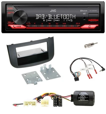 JVC Bluetooth USB DAB Lenkrad Autoradio für Mitsubishi Colt Z3B/Z3V/Z30/Z30G 08- - Bild 1 von 4