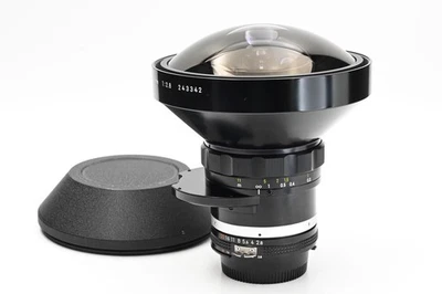 Nikon Nikkor Ai-s 8mm f2.8 Fisheye Lens AIS #342 - Image 1 of 4