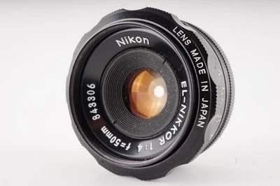 [Exc+5] Lente de ampliación Nikon EL-Nikkor 50 mm f/4 M39 de JAPÓN Foto 1 de 4