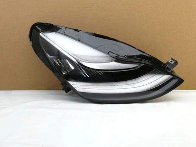 Faro delantero derecho del pasajero Tesla Model 3 2017-2020 LED global OEM Foto 1 de 4