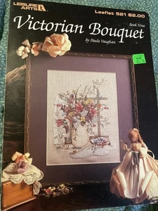 VICTORIAN BOUQUET by PAULA VAUGHAN Book Nine cross stitch chart 521 - Picture 1 of 1