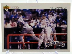 Carta Fantasma Upper Deck #424 Ken Griffey Jr. 1991 - Foto 1 di 2