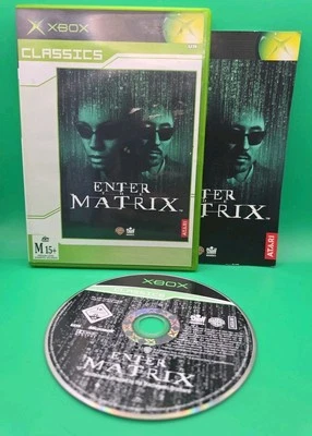 Enter The Matrix Xbox Original Xbox PAL Game- Complete w' Manual  - Image 1 of 3