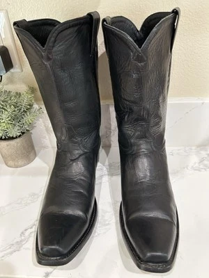 Old Gringo Hombre Botas Vaqueras Cuero Negro Suave Talla 11.5 D ¡Muy Bonitas! Foto 1 de 4