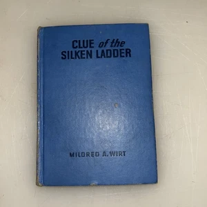 CLUE OF THE SILKEN LADDER by MILDRED A. WIRT 1941 Ex-Lib but minimal markings - Picture 1 of 8