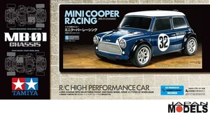 MINI COOPER RACING BT-01 Chassis R/C 2WD Car Kit (CON ESC) Tamiya 58747 1:10 Rc - Bild 1 von 17