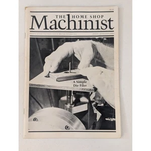 The Home Shop Machinist Magazine July August 1983 Metalworking Lathe Plans - Imagen 1 de 2