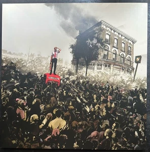 Shaun Of The Dead Original Score Translucent Red Vinyl AUTOGRAPHED Edgar Wright - Picture 1 of 10