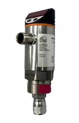 IFM Electronic PN7300 Pressure Sensor With Display, 0...5800 psi, 7/16"-20 UNF - Image 1 of 4