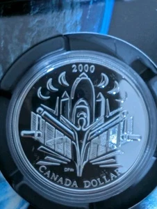 6 Canadian Proof Silver Dollars Collection OGP - Picture 1 of 12