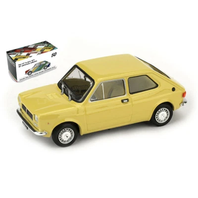 FIAT 127 1971 GIALLO TAHITI 1:43 Brumm Auto Stradali Modellino Nuovo - Immagine 1 di 2