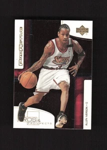 2000-01 Upper Deck Pro & Prospects ProActive #PA10 Allen Iverson 76ers - Foto 1 di 2