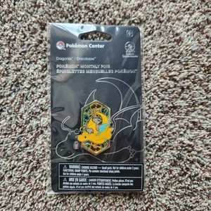 Pokemon Dragonite Monthly Pin 2024 (3 of 12) Pokemon Center Exclusive - NEW - Picture 1 of 2