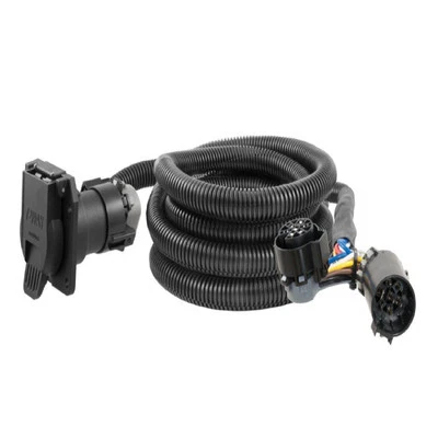 CURT WIRING 56000 10 FT 5TH WHEEL/GOOSE NECK OEM 7-WAY EXTENSION Foto 1 de 4