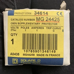 Square D MG24425 C60N Supplementary Protector 277Va-c - Picture 1 of 1
