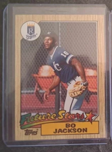 Bo Jackson 1987 Topps #170 Kansas City Royals radiocontrol - Imagen 1 de 2